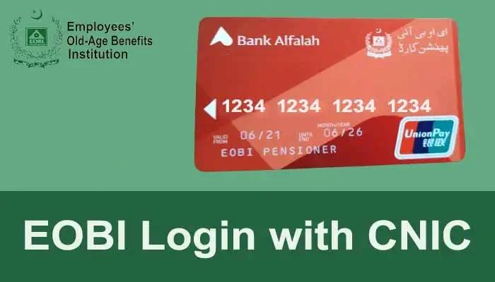 Bank Alfalah EOBI ATM Card Activation