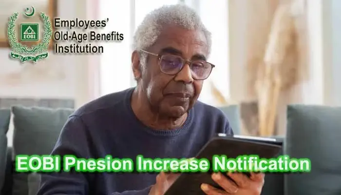 EOBI Pension Increase Notification 2023